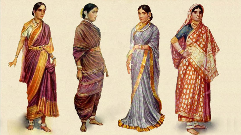 How to Pick Your Saree by Body Type