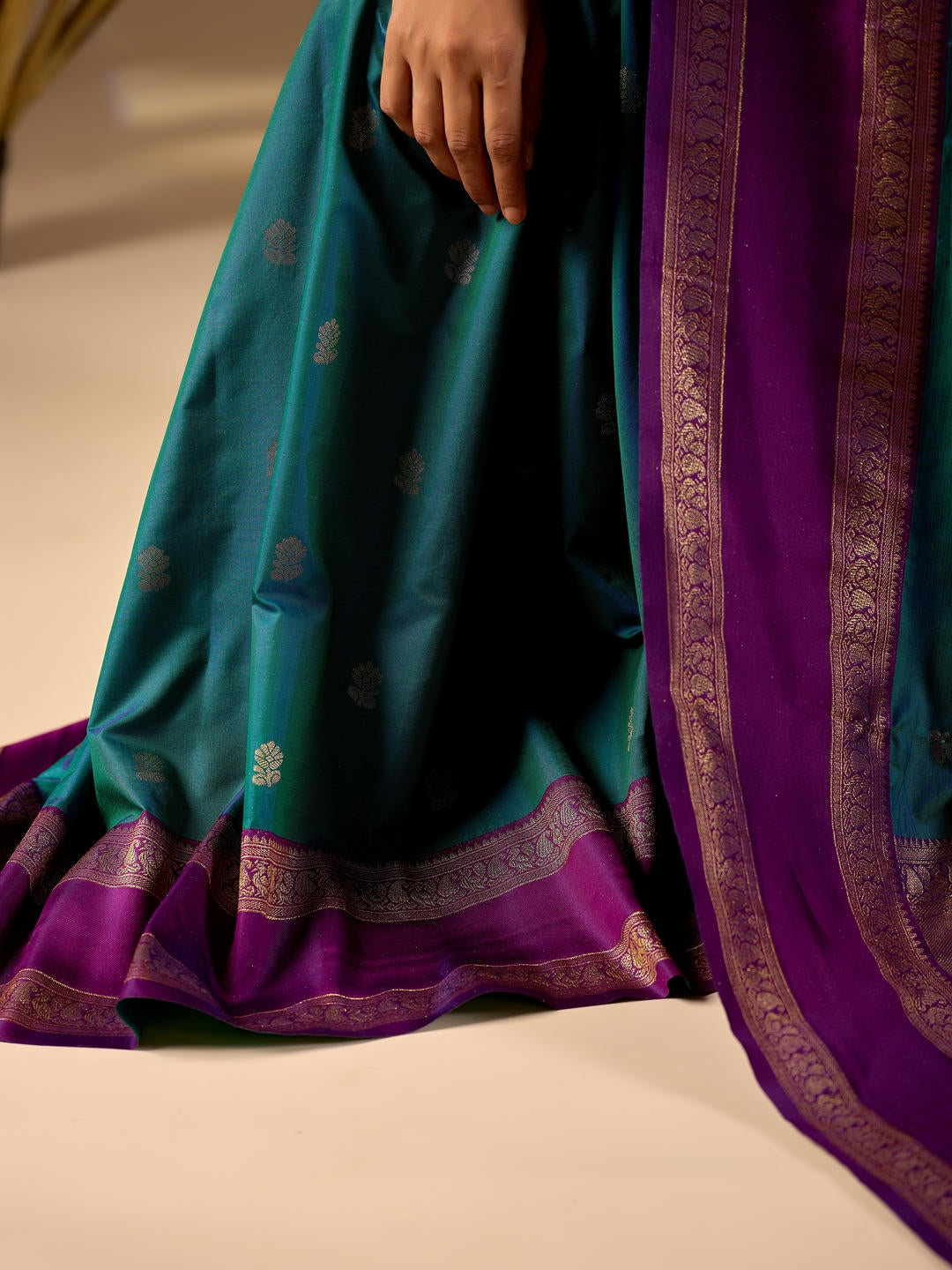 Samantha Blue Woven Design Premium Traditional Silk Fabric Saree With Blue Unstitched Blouse Piece Featuring A Heavy Zari Border For Women Ethnic Wedding And Festive Wear